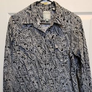 Womens Western Button Up Shirt